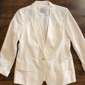White blazer